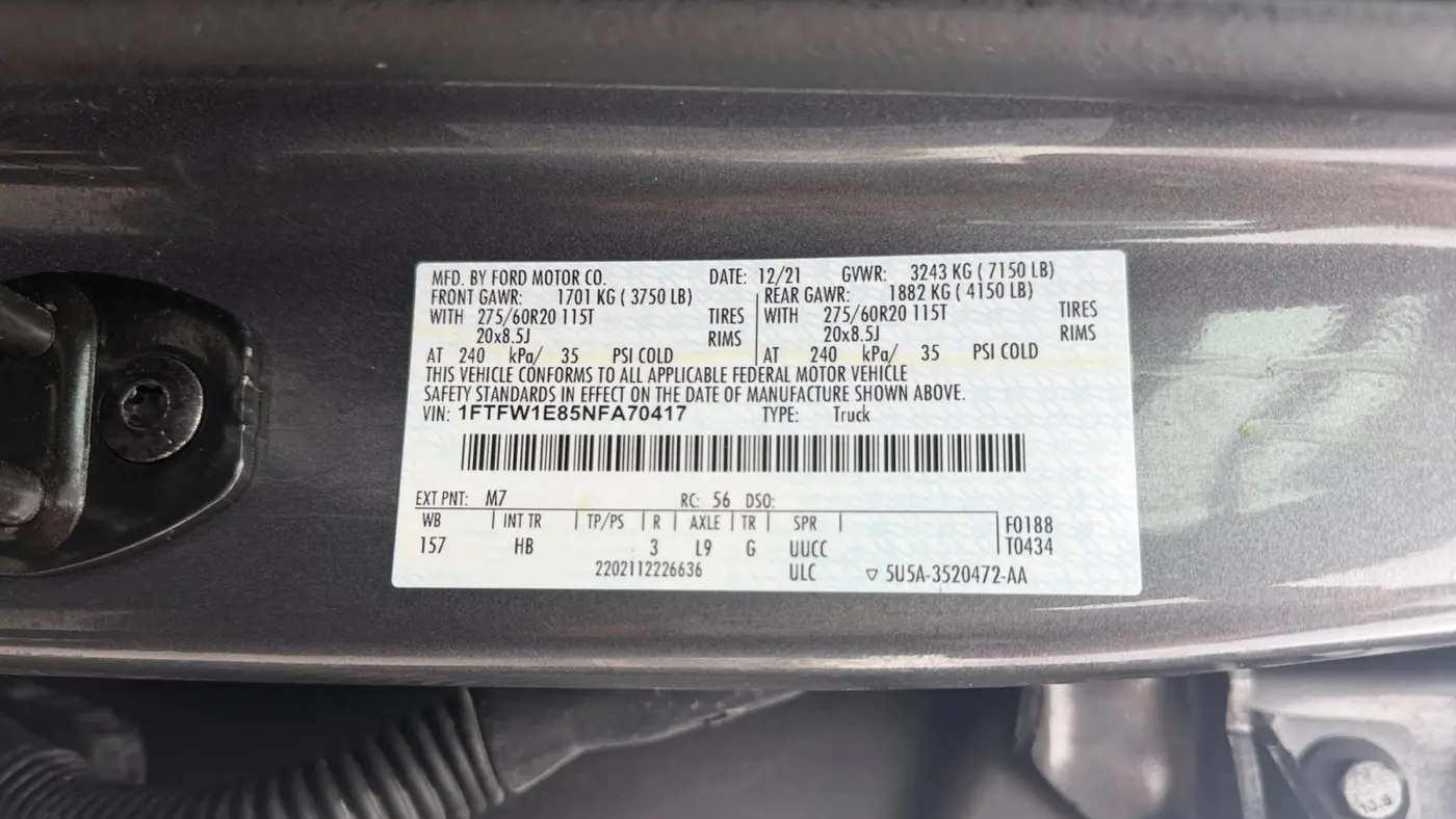 2022 Ford F-150 XL