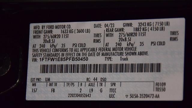 2023 Ford F-150 Platinum