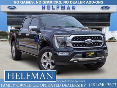 2023 Ford F-150 4X4 Platinum 4DR Supercrew 5.5 FT. SB