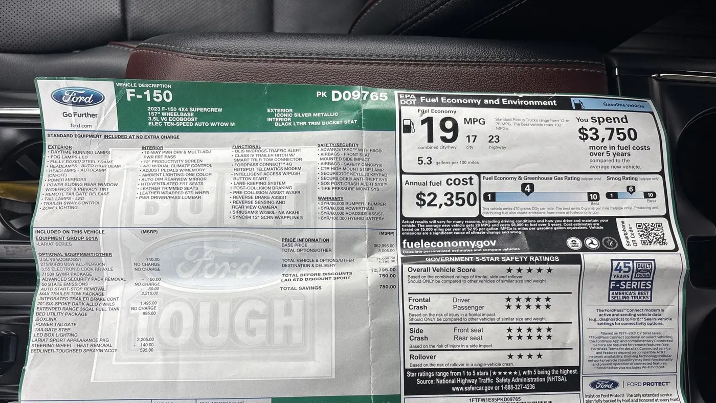 2023 Ford F-150 Platinum