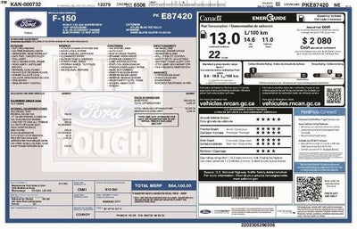 2023 Ford F-150 4X4 XLT 4DR Supercrew 5.5 FT. SB