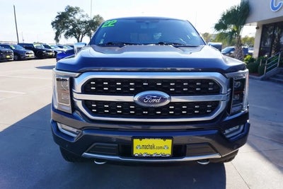 2022 Ford F-150 4X4 Platinum 4DR Supercrew 6.5 FT. SB