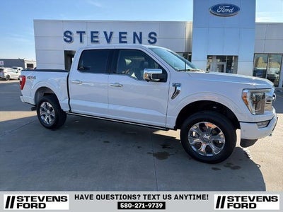 2022 Ford F-150 4X4 Platinum 4DR Supercrew 5.5 FT. SB