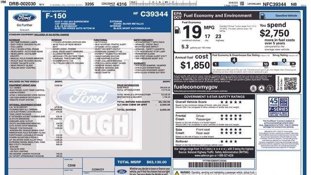 2022 Ford F-150 Lariat