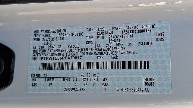 2023 Ford F-150 Platinum