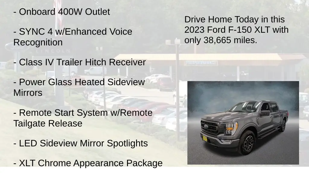 2023 Ford F-150 XL