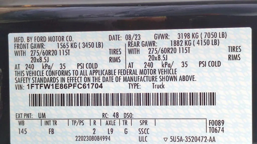 2023 Ford F-150 Platinum