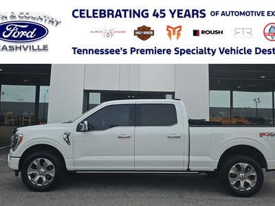 2022 Ford F-150 4X4 Platinum 4DR Supercrew 6.5 FT. SB