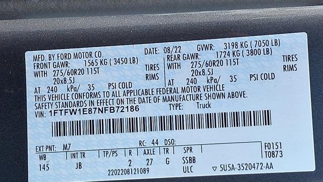 2022 Ford F-150 Platinum