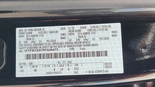 2023 Ford F-150 Platinum
