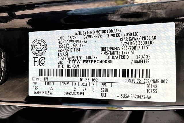 2023 Ford F-150 - $54,255