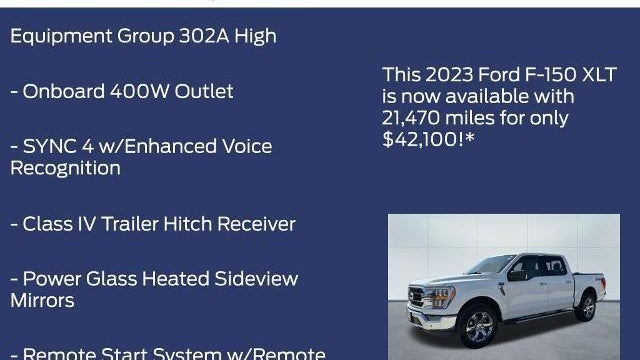 2023 Ford F-150 XLT
