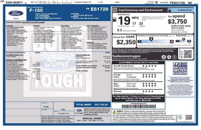 2023 Ford F-150 - $38,175