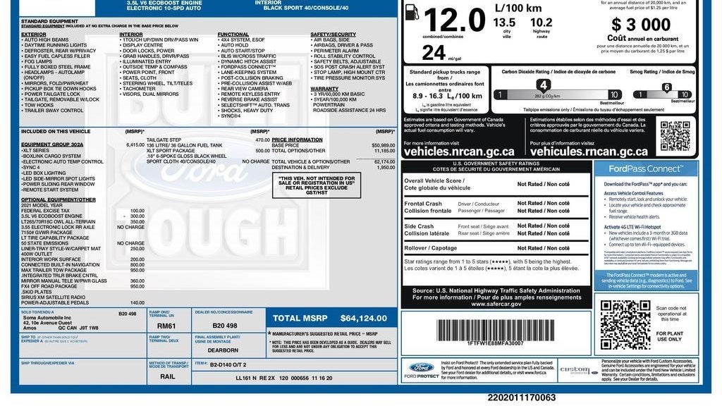 2021 Ford F-150 XLT