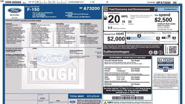 2021 Ford F-150 XL