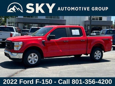2022 Ford F-150 4X4 XL 4DR Supercrew 5.5 FT. SB