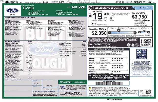 2023 Ford F-150 - $43,987