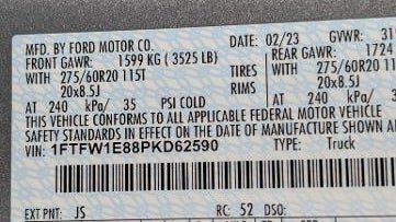 2023 Ford F-150 Lariat