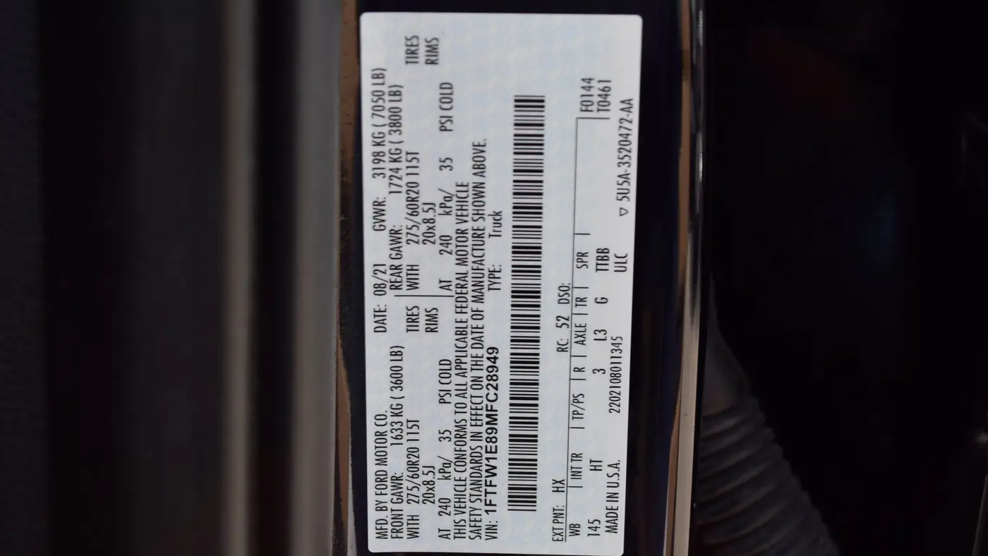 2021 Ford F-150 Limited