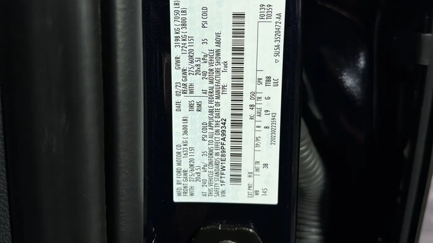 2023 Ford F-150 Platinum