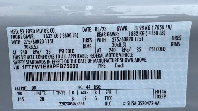 2023 Ford F-150 Platinum