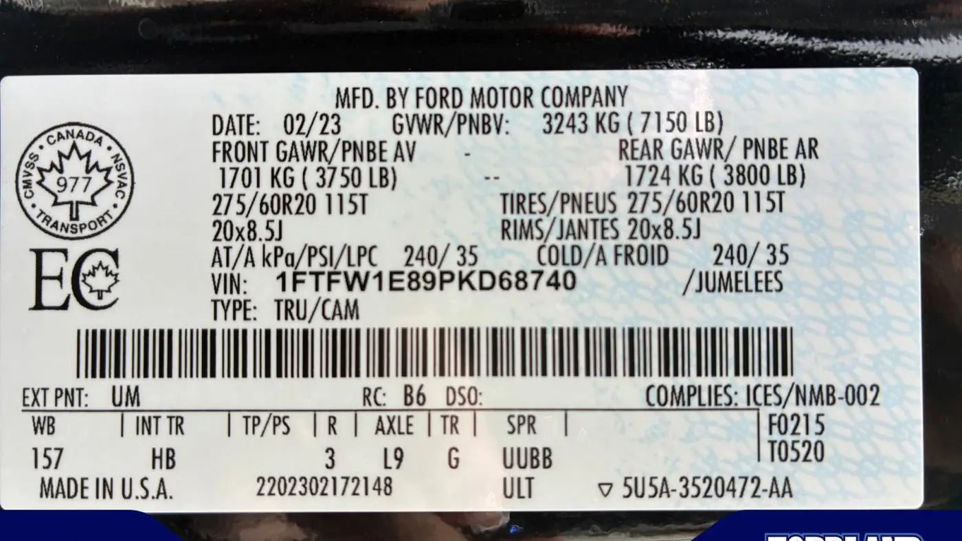 2023 Ford F-150 Platinum