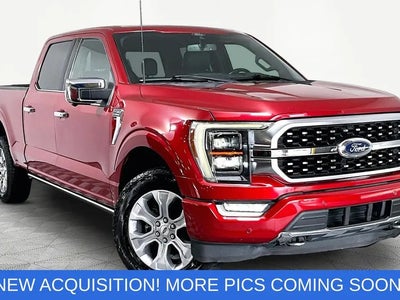 2021 Ford F-150 4X4 Platinum 4DR Supercrew 6.5 FT. SB