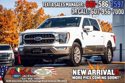 2022 Ford F-150 4X4 King Ranch 4DR Supercrew 6.5 FT. SB