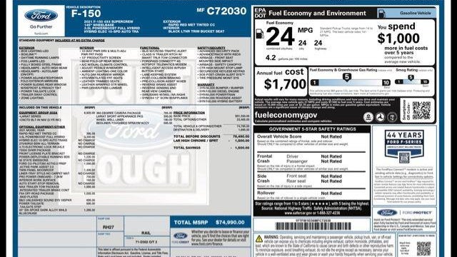 2021 Ford F-150 Lariat