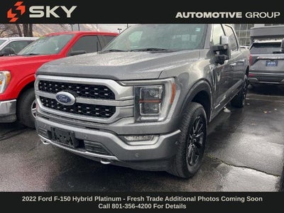 2022 Ford F-150 4X4 XLT 4DR Supercrew 5.5 FT. SB