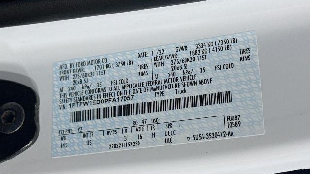 2023 Ford F-150 Platinum