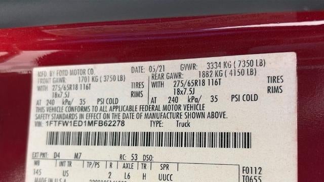 2021 Ford F-150 XL