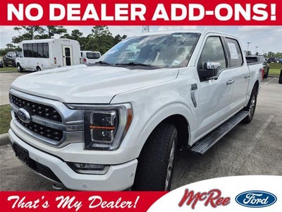 2022 Ford F-150 4X4 Platinum 4DR Supercrew 6.5 FT. SB