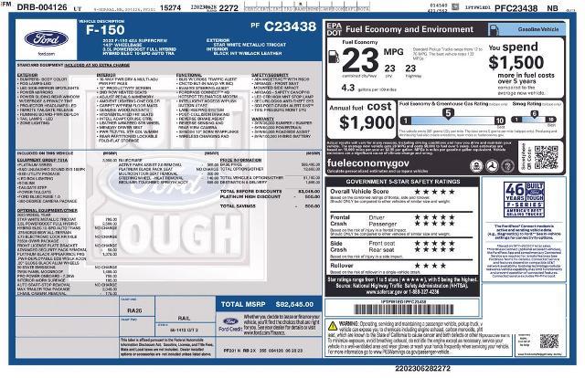 2023 Ford F-150 - $51,985