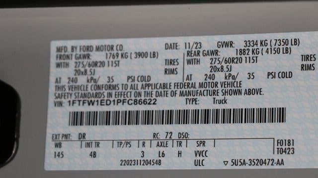 2023 Ford F-150 Platinum