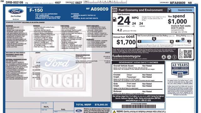 2021 Ford F-150 XL