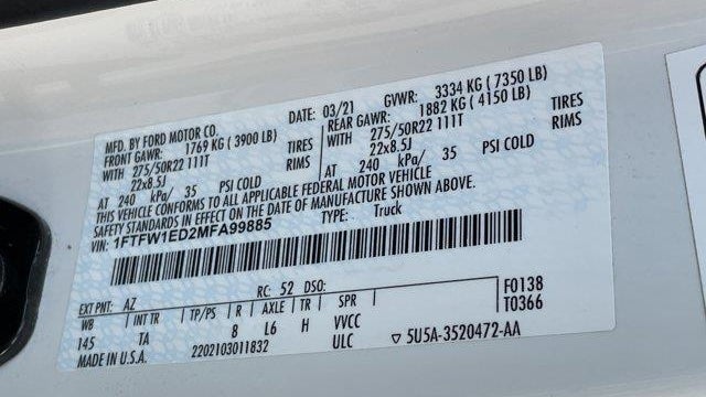 2021 Ford F-150 Limited