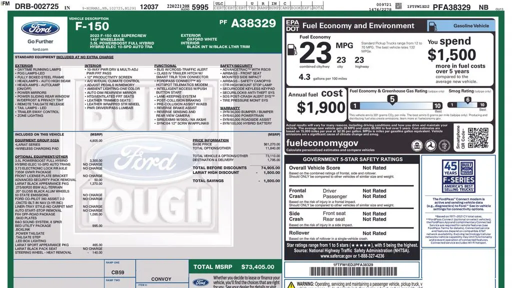 2023 Ford F-150 XL