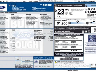2023 Ford F-150 4X4 XLT 4DR Supercrew 6.5 FT. SB
