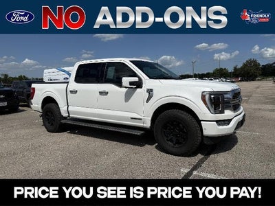 2021 Ford F-150 4X4 Limited 4DR Supercrew 5.5 FT. SB