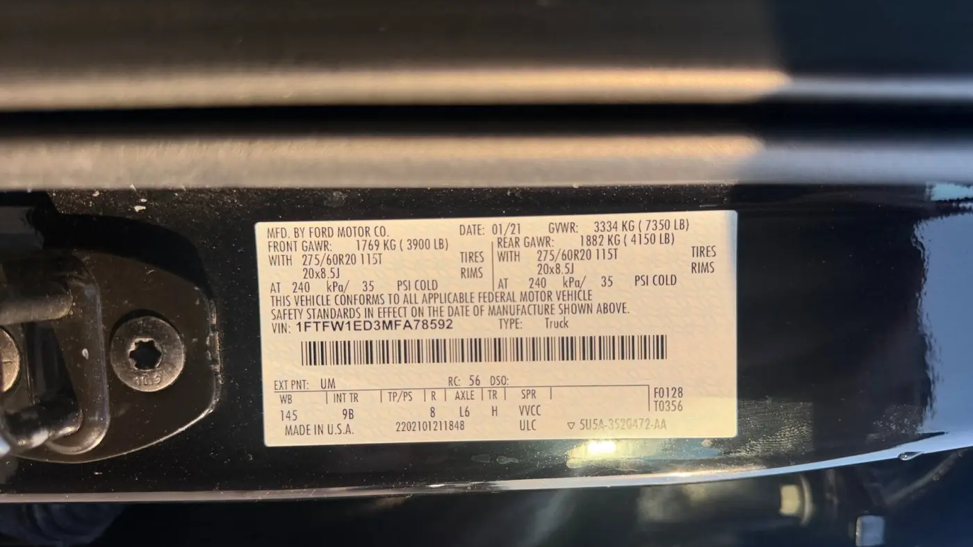 2021 Ford F-150 XL