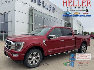 2021 Ford F-150 4X4 Platinum 4DR Supercrew 5.5 FT. SB