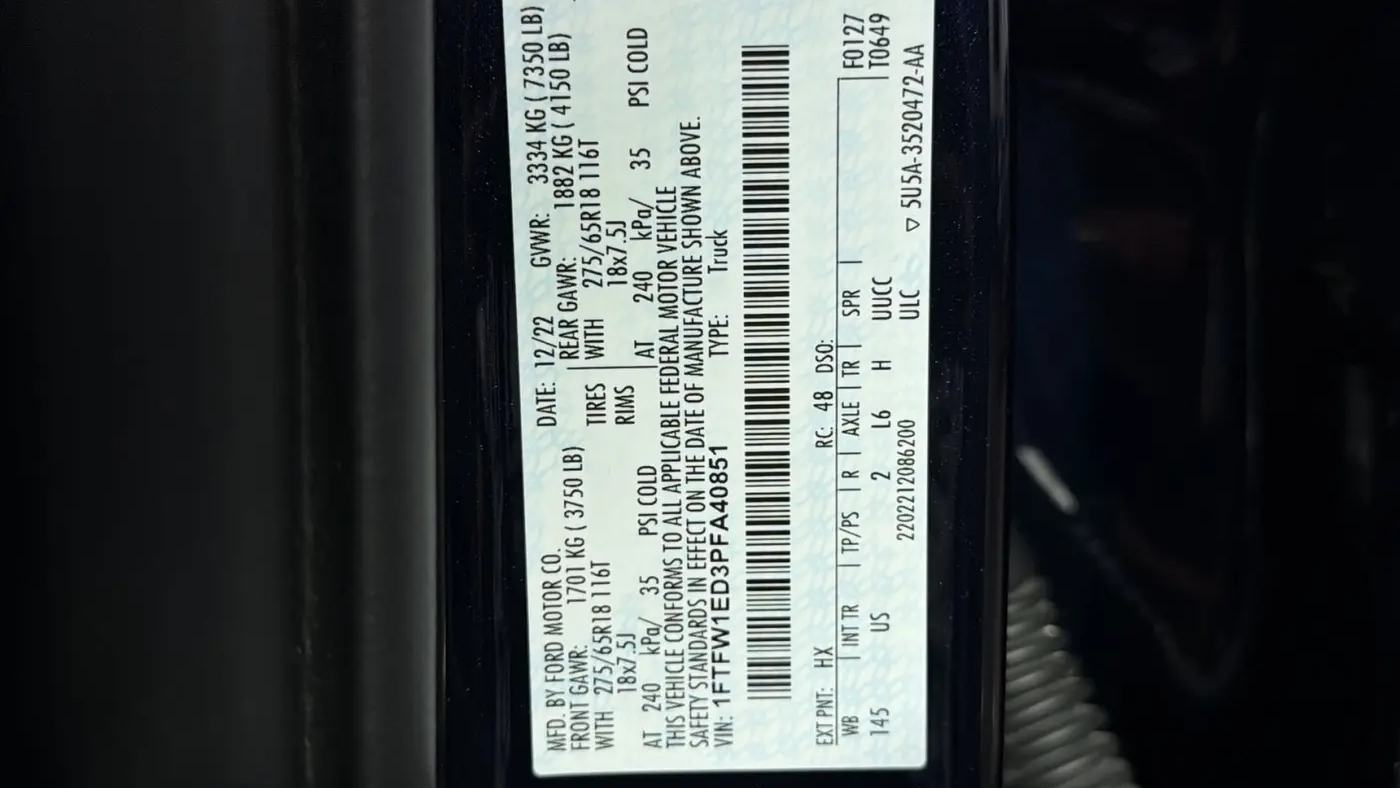 2023 Ford F-150 Limited