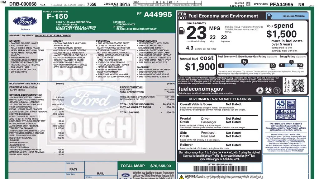 2023 Ford F-150 XL