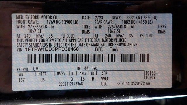 2023 Ford F-150 Platinum