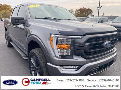 2021 Ford F-150 4X4 XL 4DR Supercrew 5.5 FT. SB