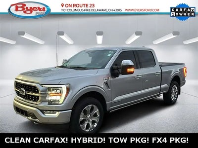 2021 Ford F-150 4X4 Platinum 4DR Supercrew 5.5 FT. SB
