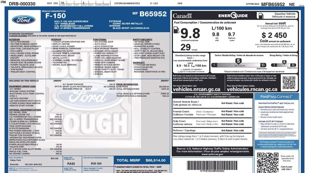 2021 Ford F-150 Limited