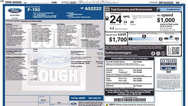 2021 Ford F-150 XL