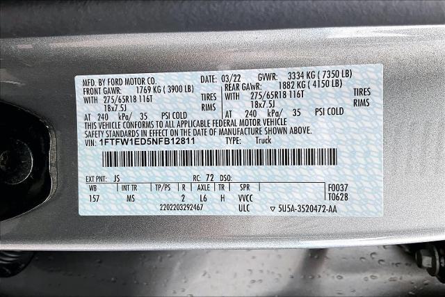 2022 Ford F-150 - $40,049